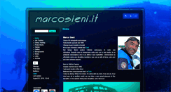 Desktop Screenshot of marcosieni.it